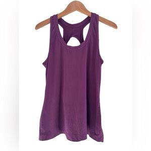 Athleta Deep Purple Women's Racerback Tank Size Large